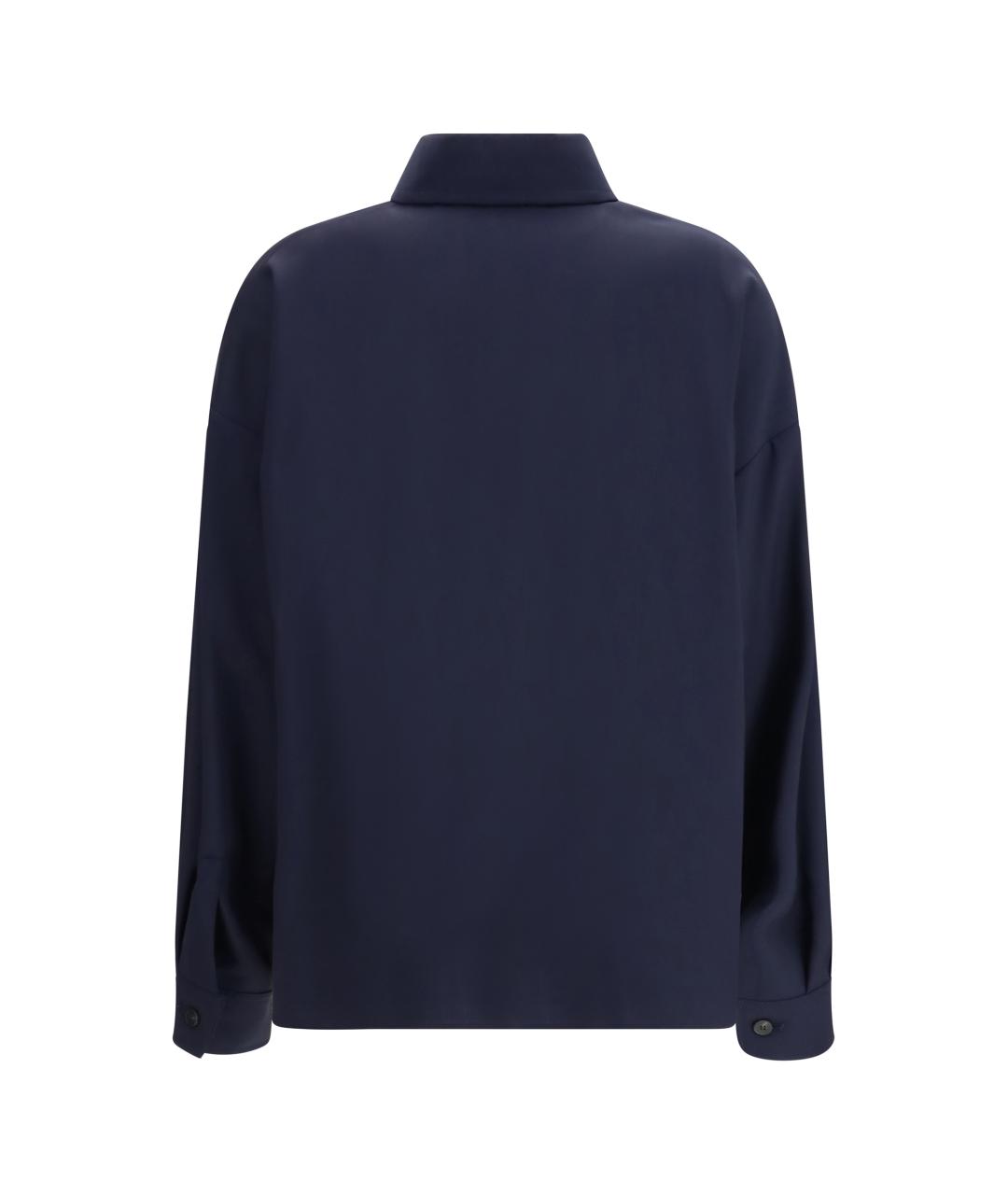 WEEKEND MAX MARA Синяя шерстяная куртка, фото 2