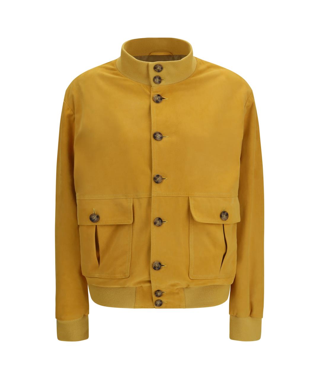 VALSTAR Горчичная замшевая куртка, фото 1