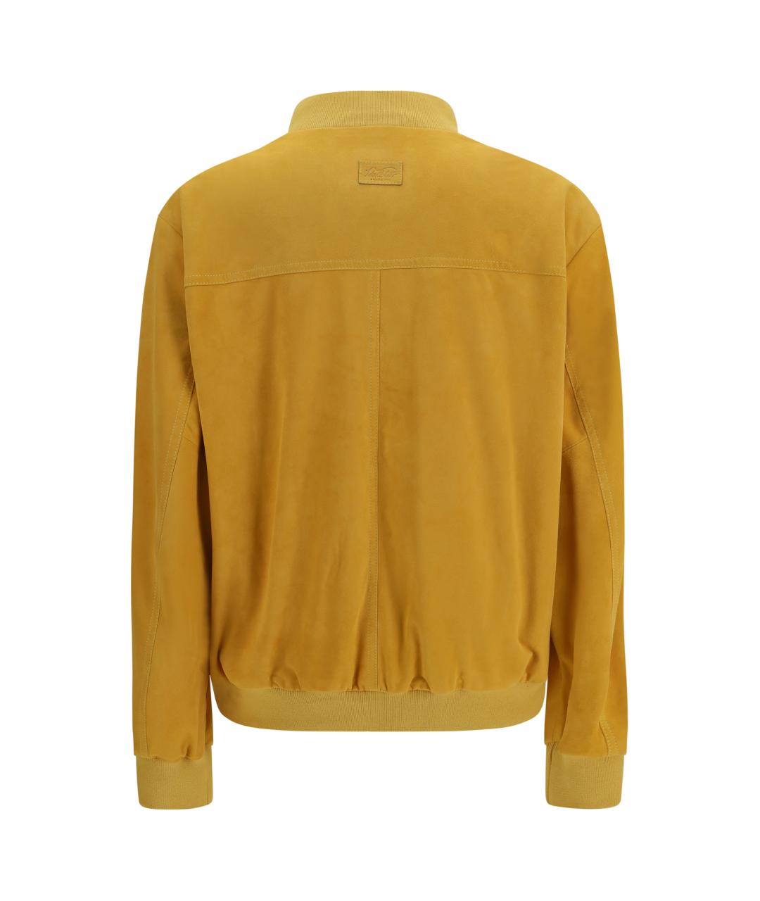 VALSTAR Горчичная замшевая куртка, фото 2