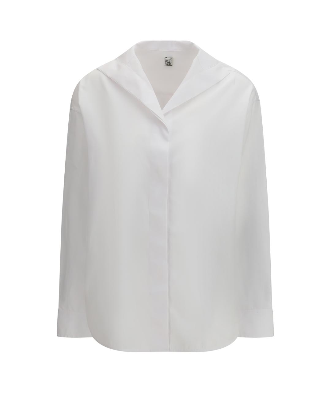 TOTEME Белая хлопковая рубашка, фото 1