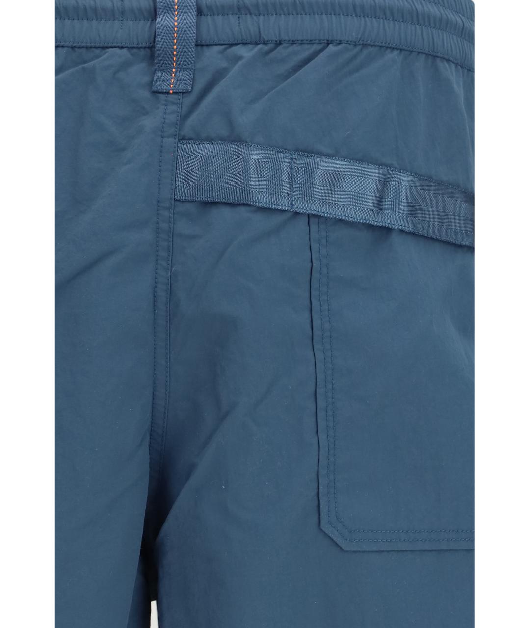 PARAJUMPERS Синие полиамидовые шорты, фото 3