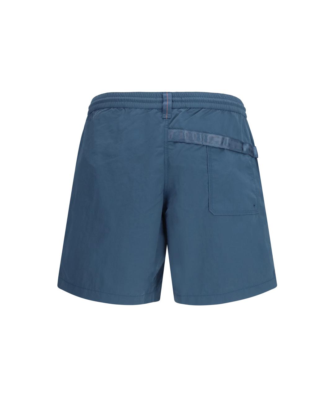 PARAJUMPERS Синие полиамидовые шорты, фото 2
