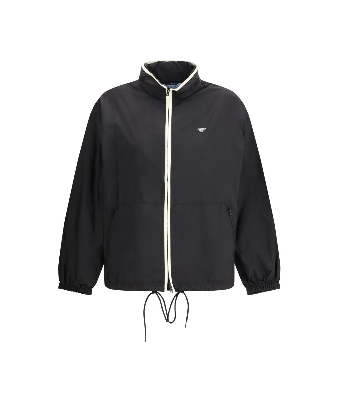 PRADA Черная полиамидовая куртка, фото 1