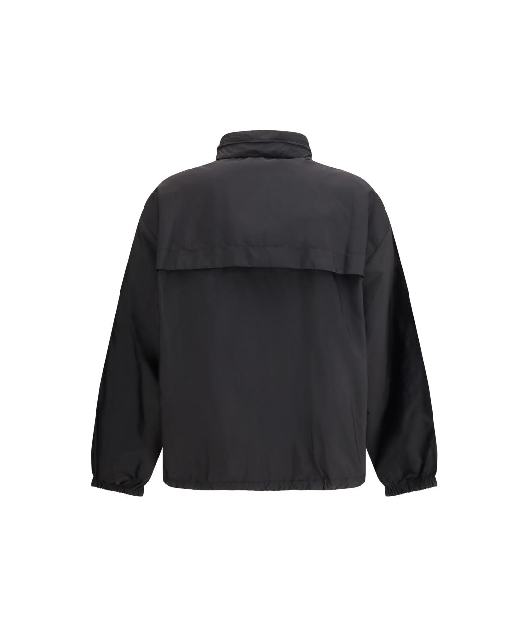 PRADA Черная полиамидовая куртка, фото 2