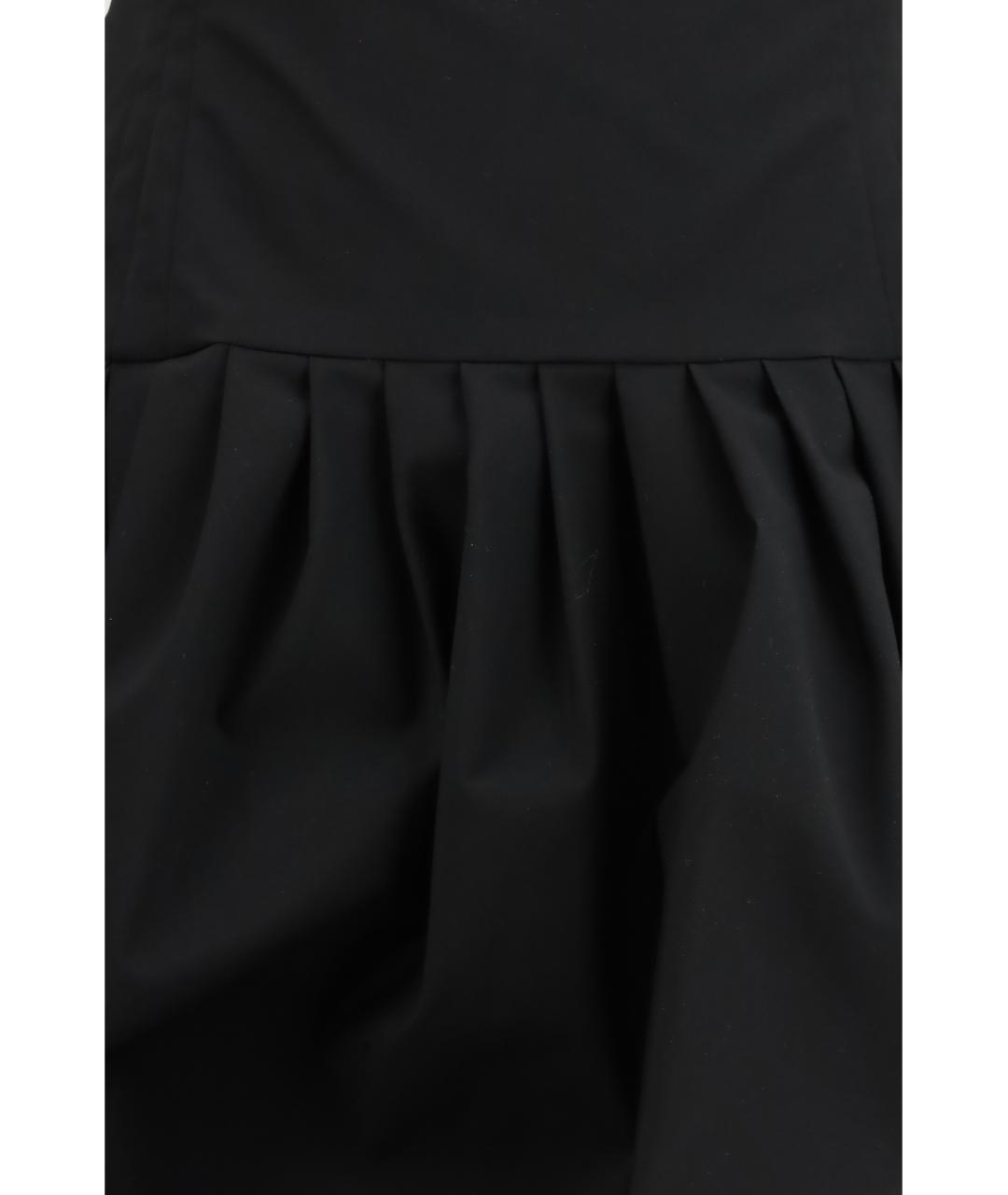 MAGDA BUTRYM Черное полиэстеровое повседневное платье, фото 3