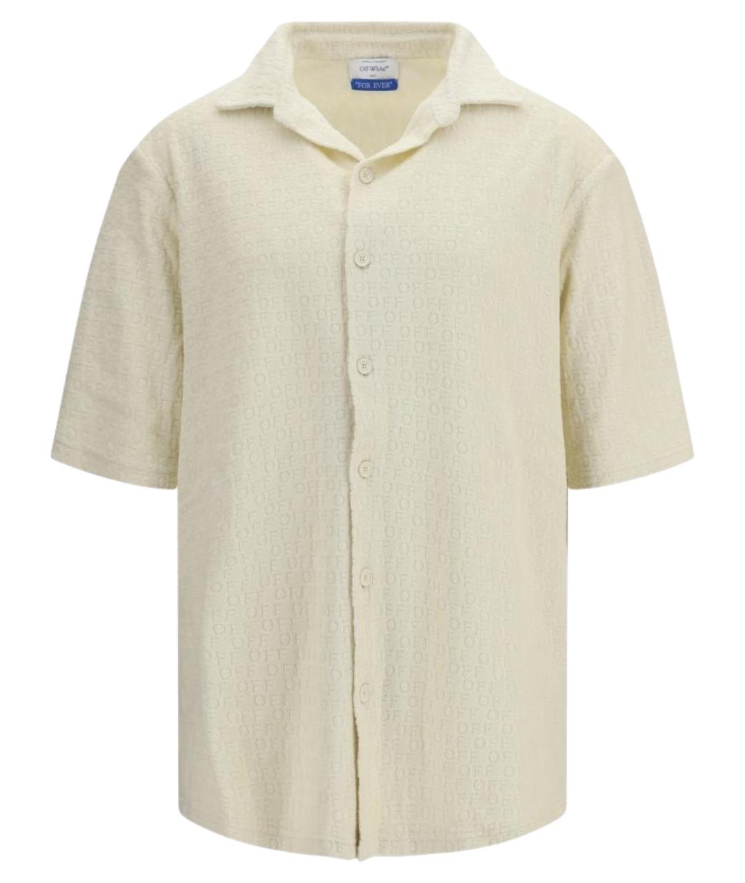 OFF-WHITE Белая кэжуал рубашка, фото 1
