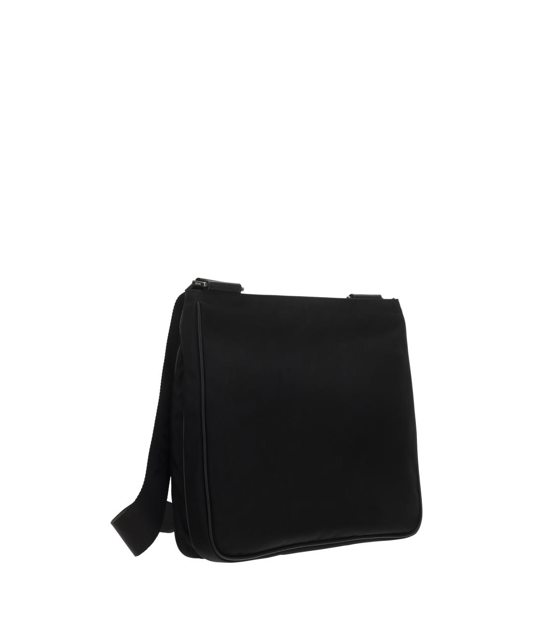 PRADA Черная синтетическая сумка на плечо, фото 3