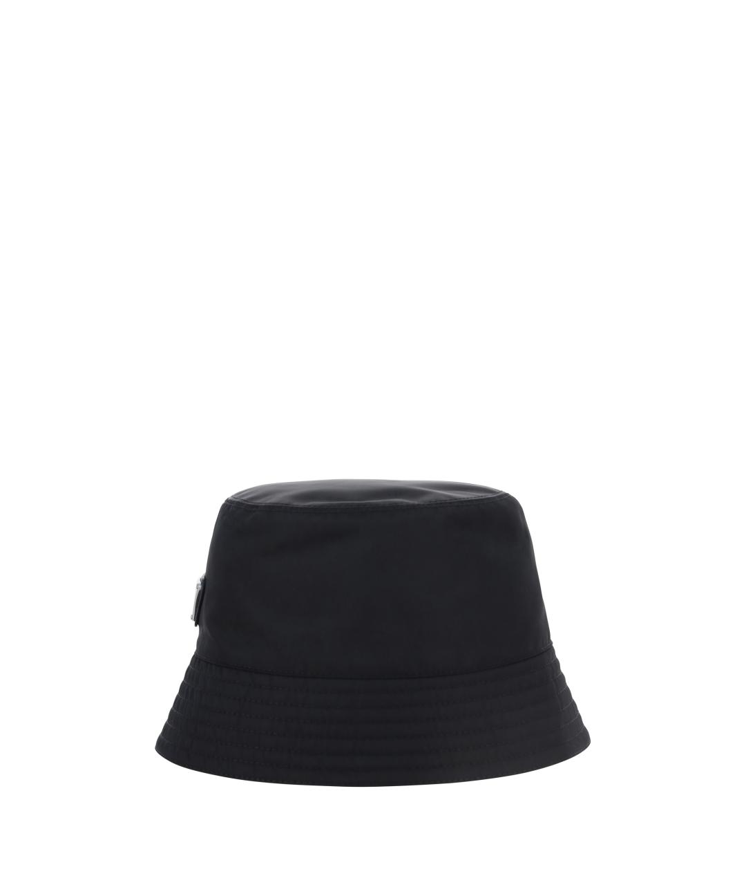 PRADA Черная синтетическая кепка/бейсболка, фото 1