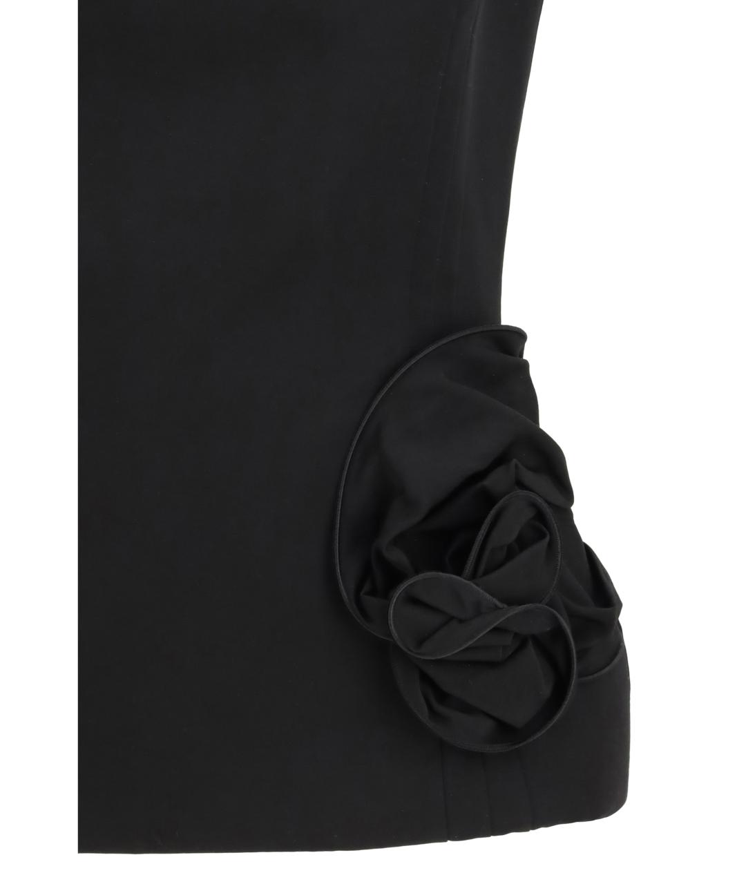 MAGDA BUTRYM Черная хлопковая майка, фото 3