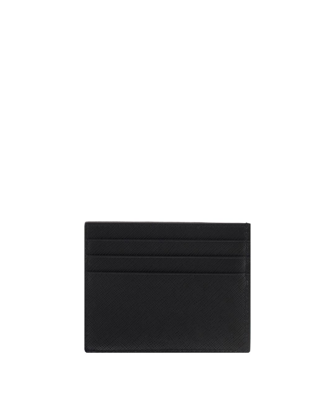 PRADA Черный кожаный кардхолдер, фото 2