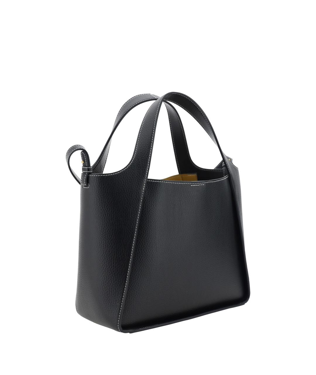 STELLA MCCARTNEY Черная сумка тоут из искусственной кожи, фото 3