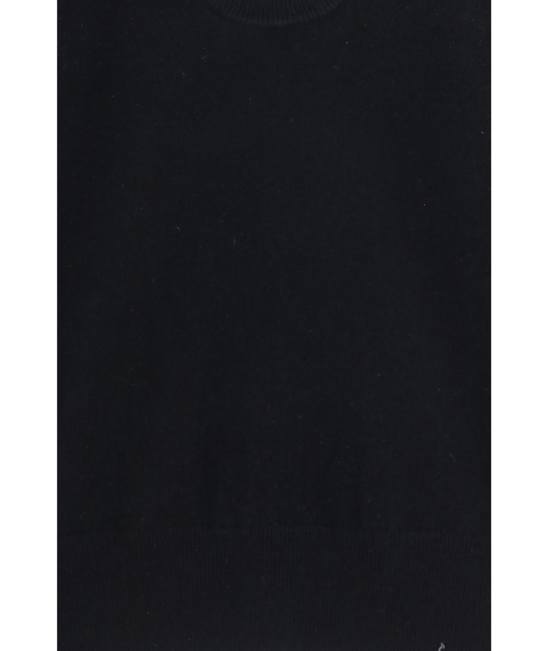 EXTREME CASHMERE Черная кашемировая жилетка, фото 3