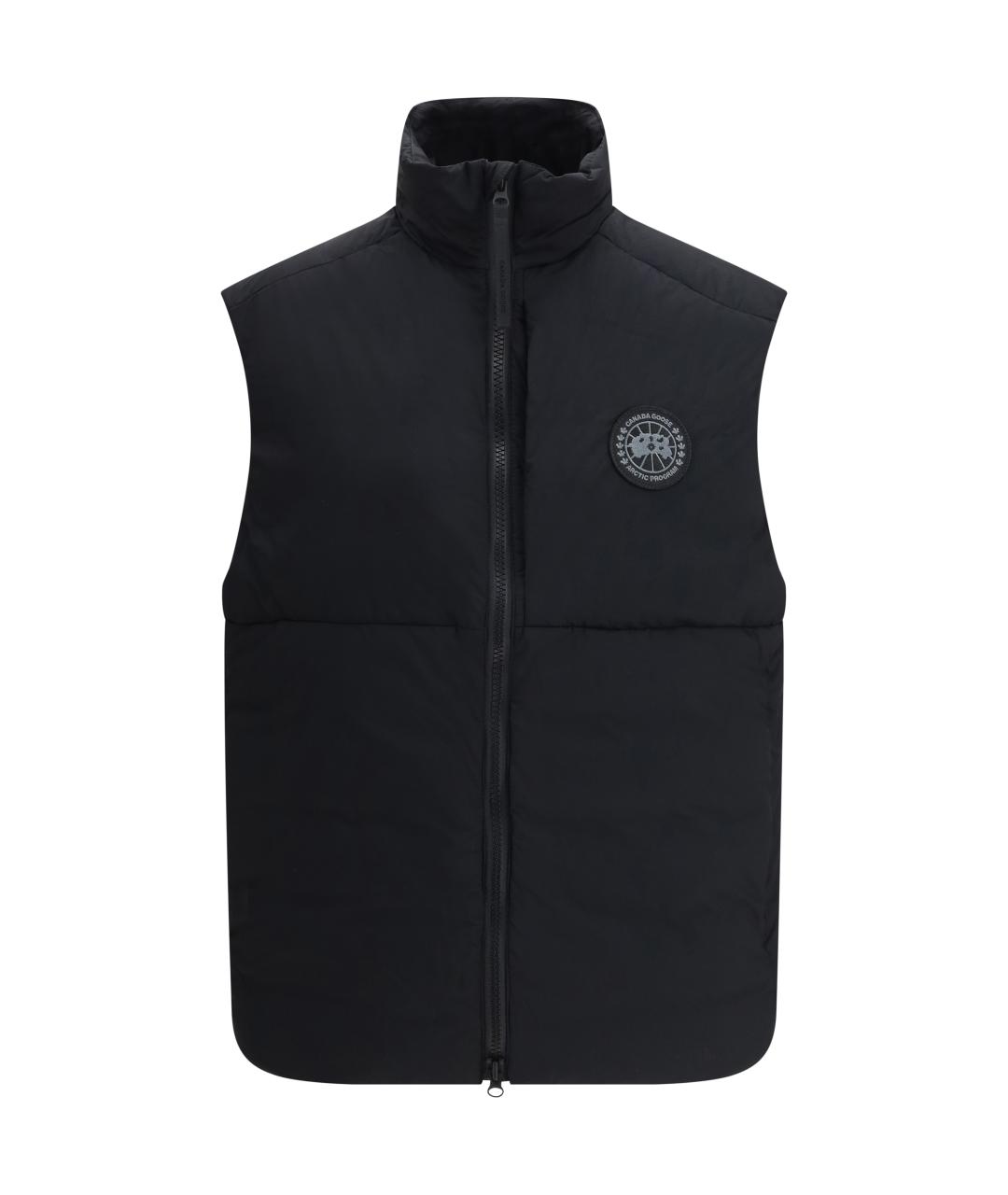 CANADA GOOSE Черный полиамидовый жилет, фото 1