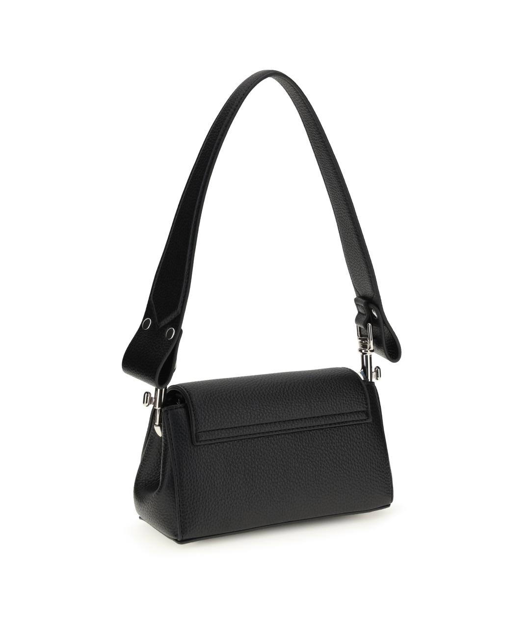 VIVIENNE WESTWOOD Черная сумка через плечо из искусственной кожи, фото 3