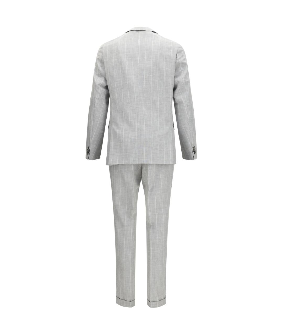 HUGO BOSS Серый классический костюм, фото 2