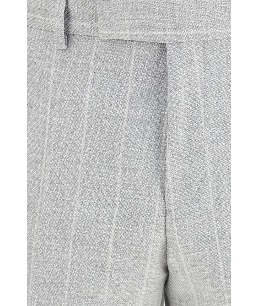 HUGO BOSS Серый классический костюм, фото 3