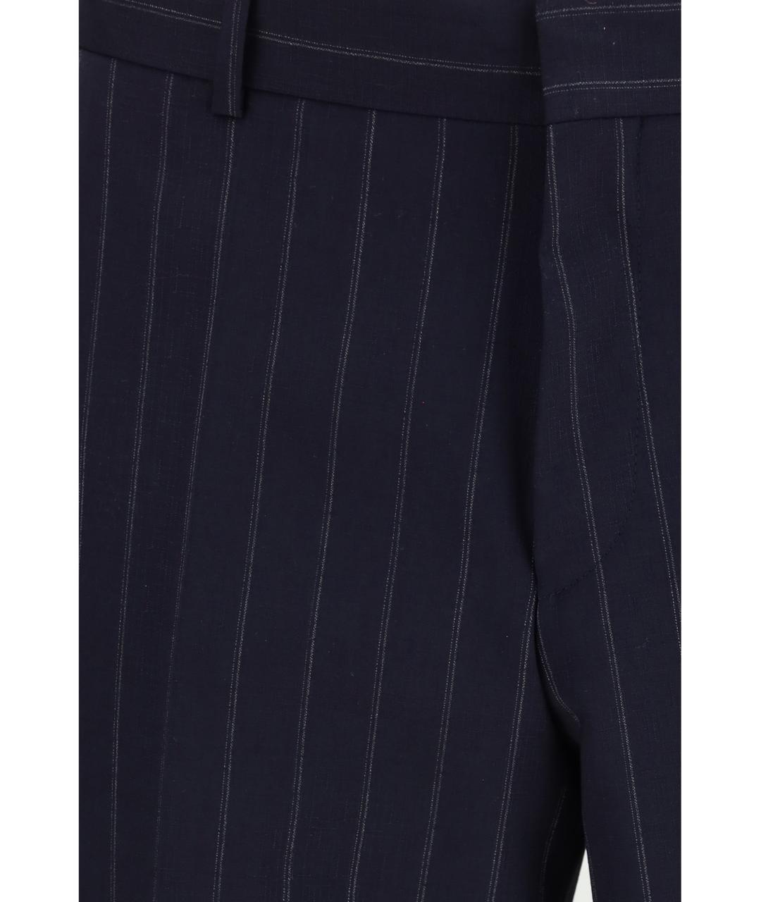 HUGO BOSS Темно-синий классический костюм, фото 3