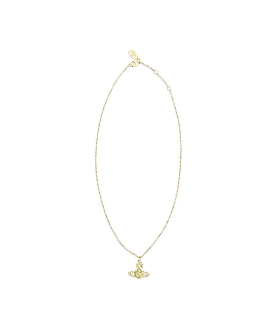 VIVIENNE WESTWOOD Золотая металлическая подвеска, фото 1