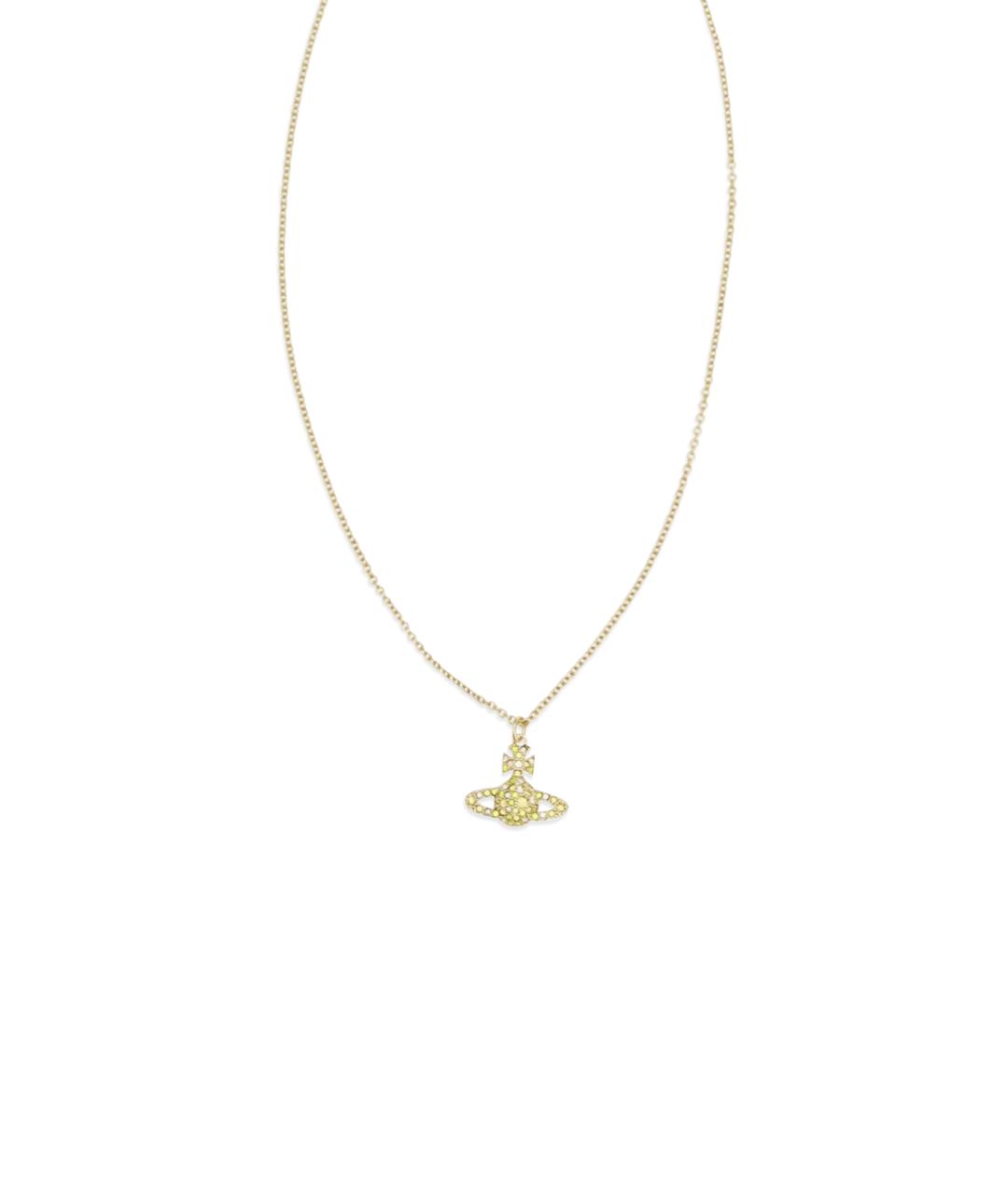 VIVIENNE WESTWOOD Золотая металлическая подвеска, фото 3