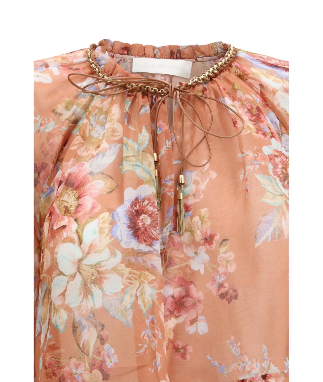 ZIMMERMANN Мульти хлопковая блузы, фото 3