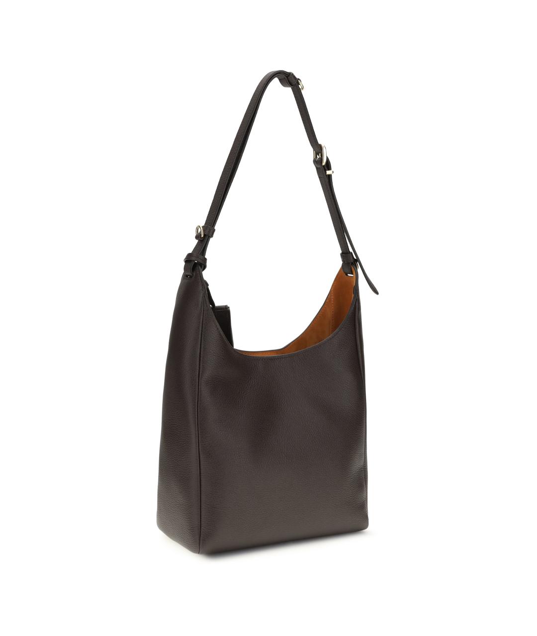 MIU MIU Коричневая кожаная сумка через плечо, фото 3