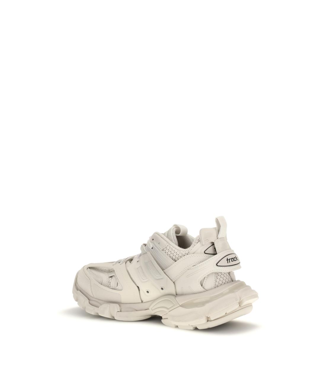 BALENCIAGA Белые текстильные кроссовки, фото 3