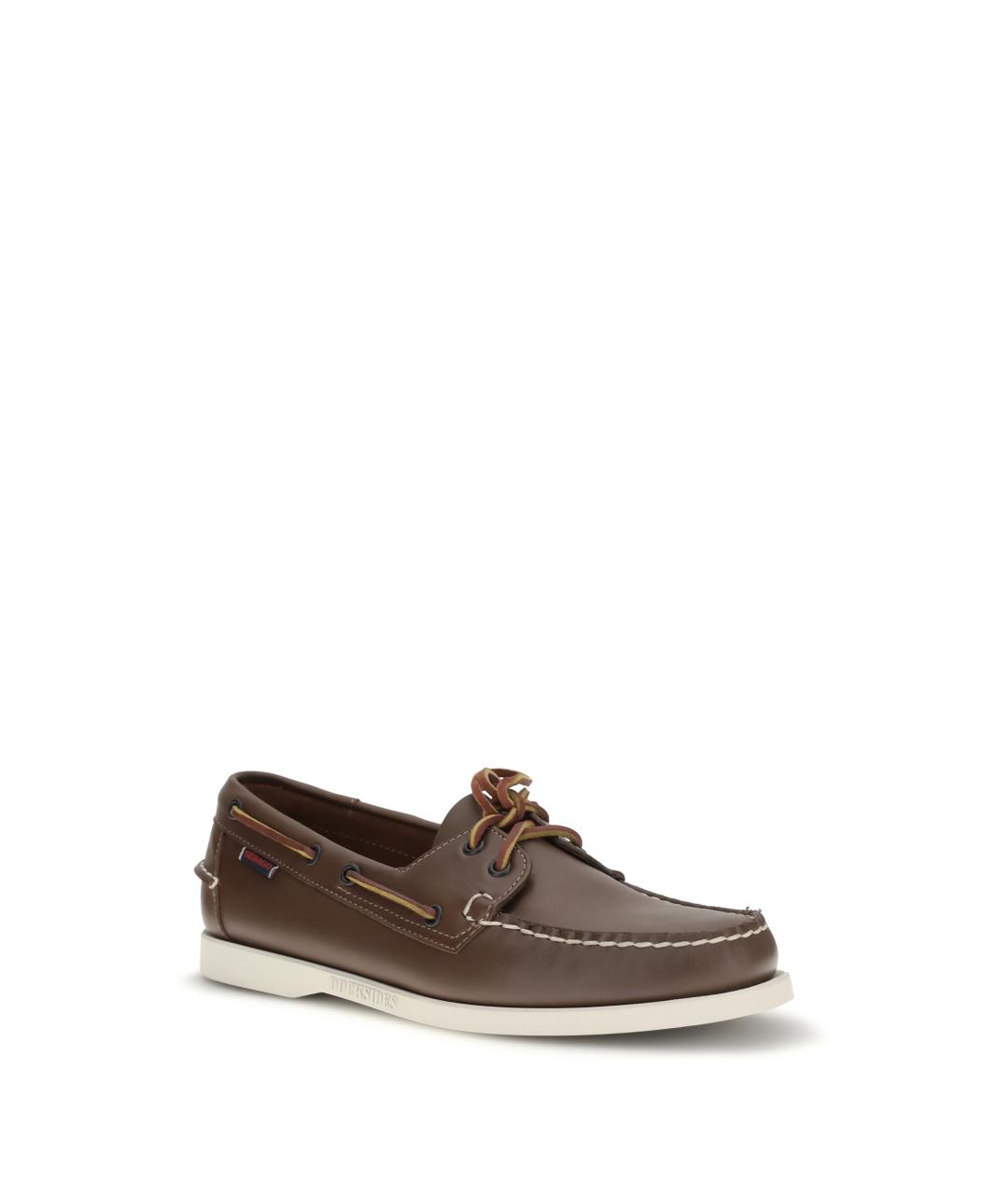 SEBAGO Коричневые кожаные лоферы, фото 2
