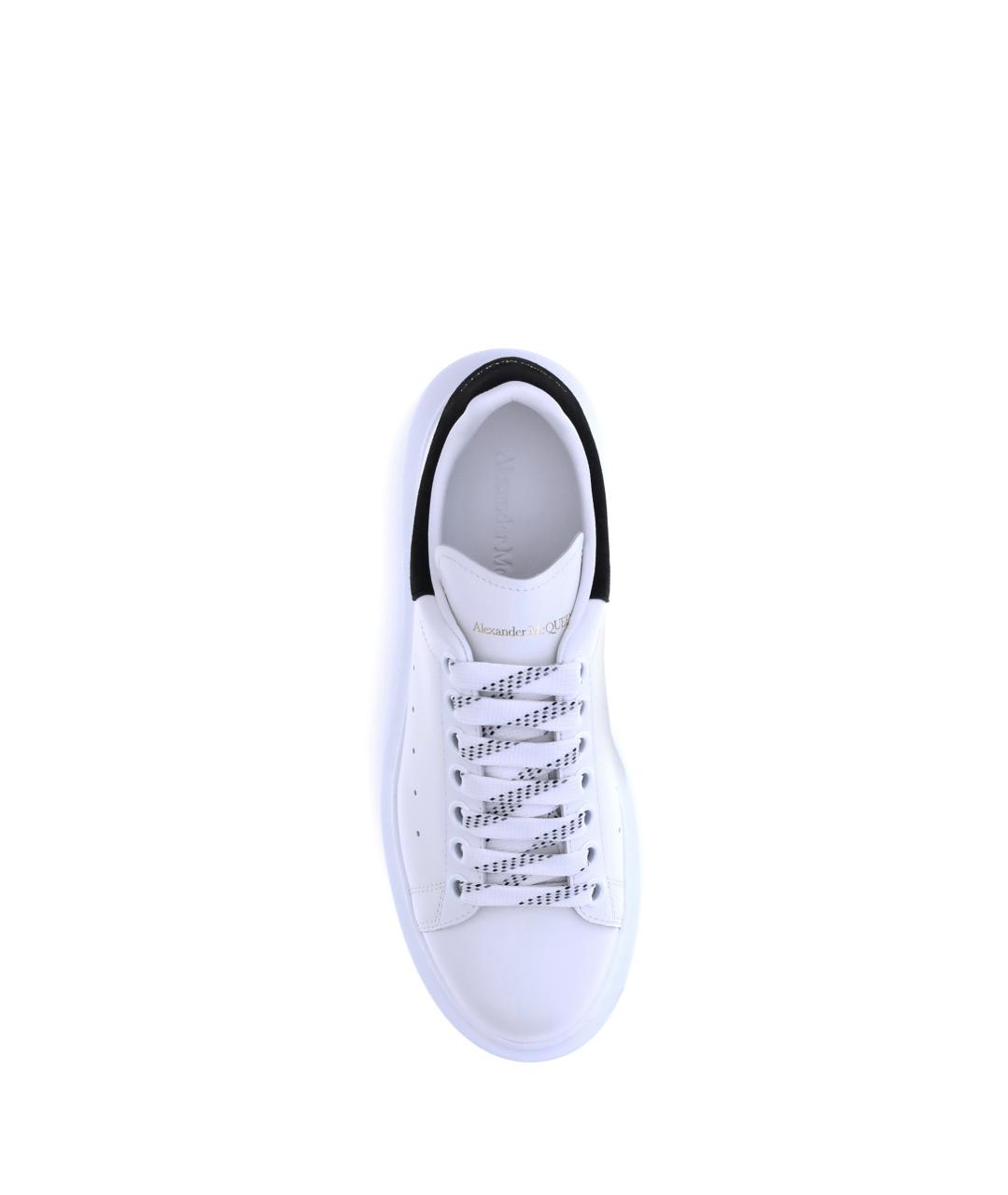 ALEXANDER MCQUEEN Белые кожаные кеды, фото 4