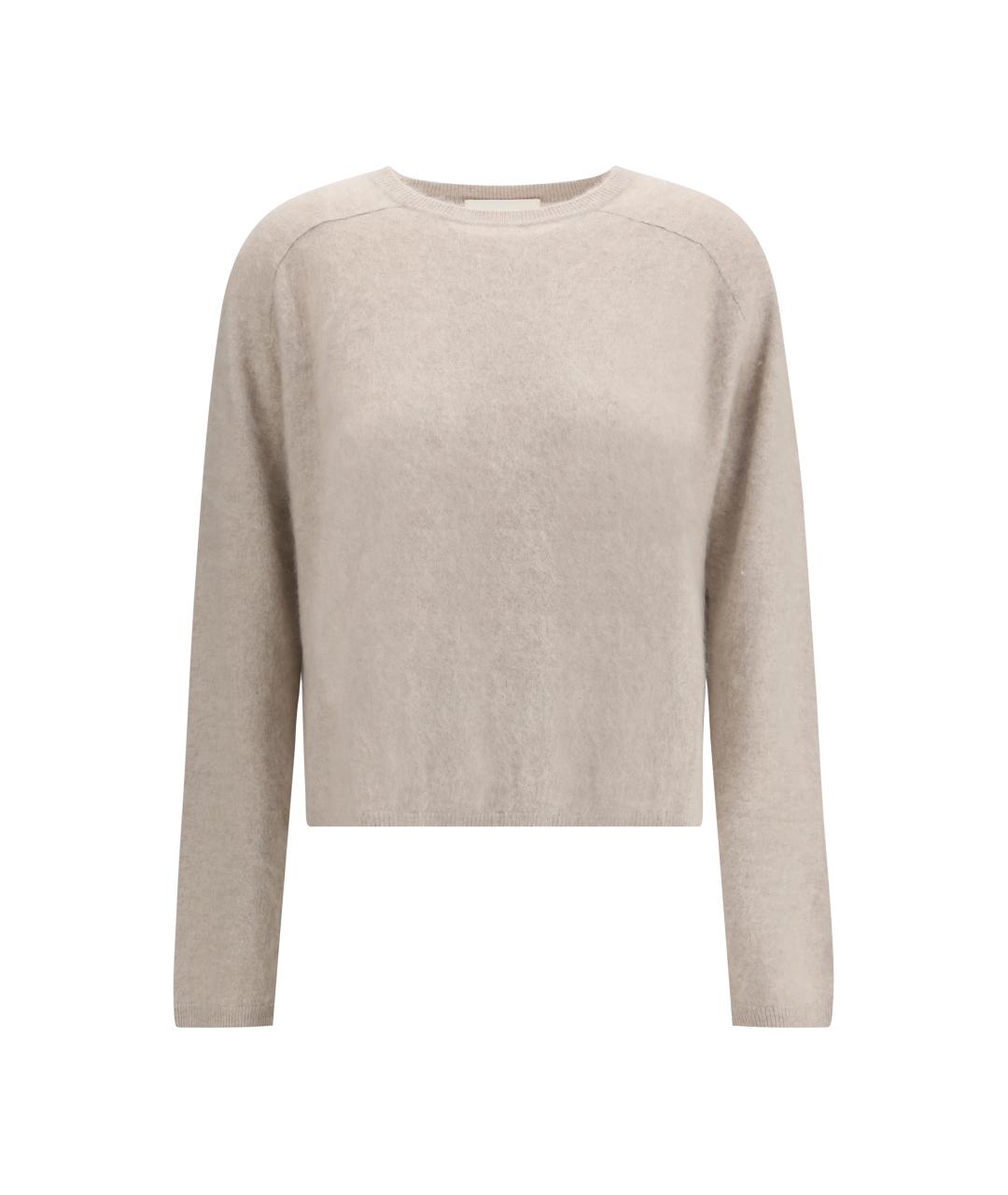 LISA YANG Бежевый кашемировый джемпер / свитер, фото 1