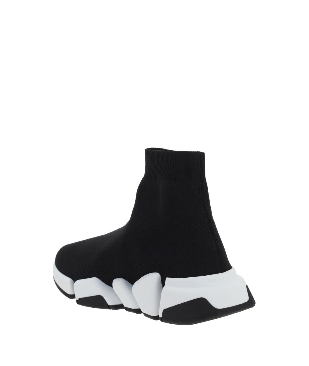 BALENCIAGA Черные текстильные кроссовки, фото 3