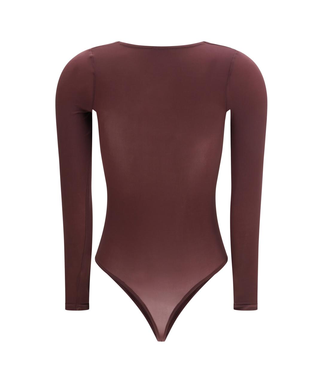 WOLFORD Фиолетовое полиамидовое боди, фото 2