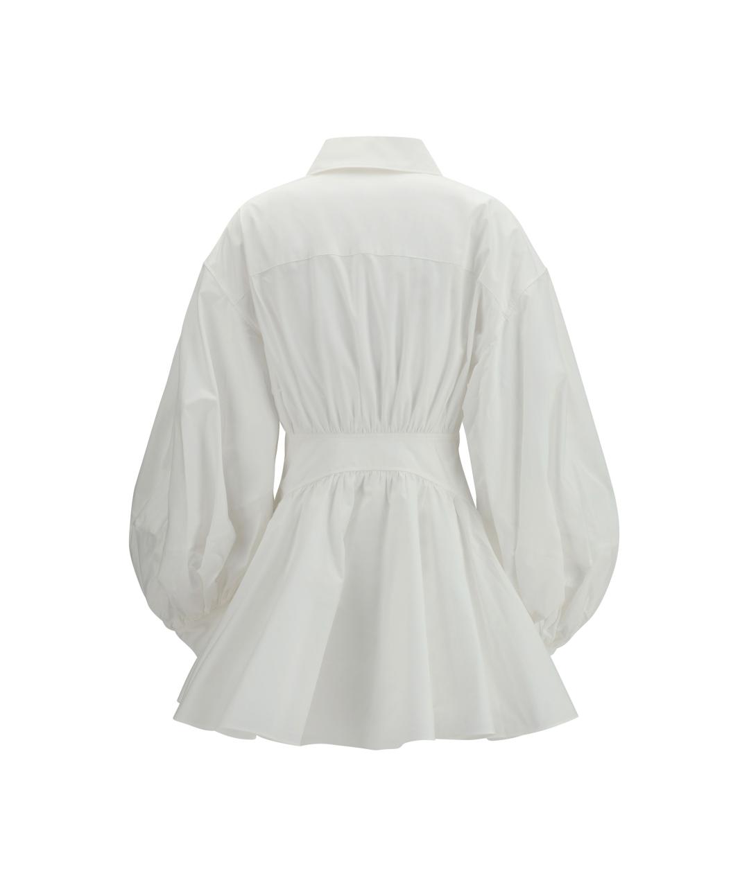 ZIMMERMANN Белое хлопковое повседневное платье, фото 2