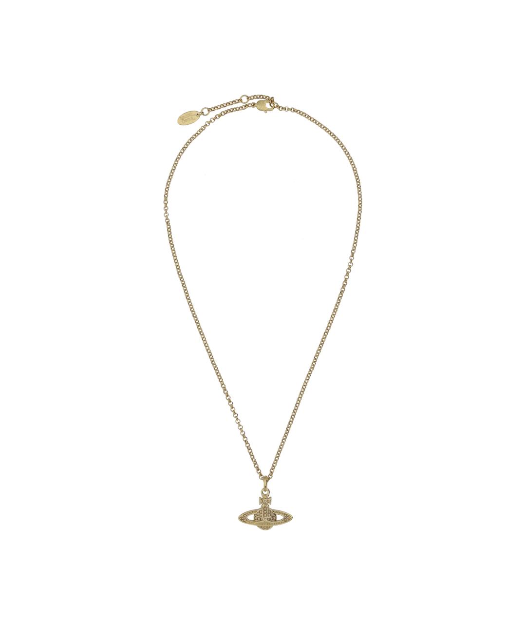 VIVIENNE WESTWOOD Золотая металлическая подвеска, фото 1