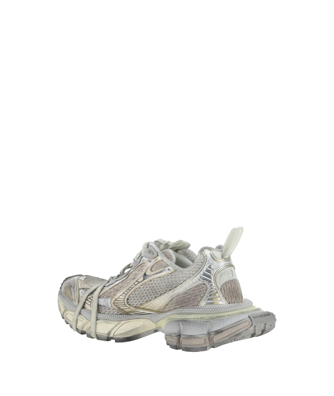 BALENCIAGA Серые текстильные кроссовки, фото 3