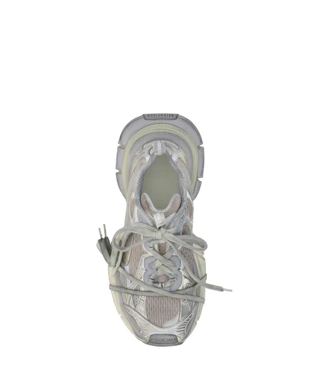 BALENCIAGA Мульти синтетические низкие кроссовки / кеды, фото 4