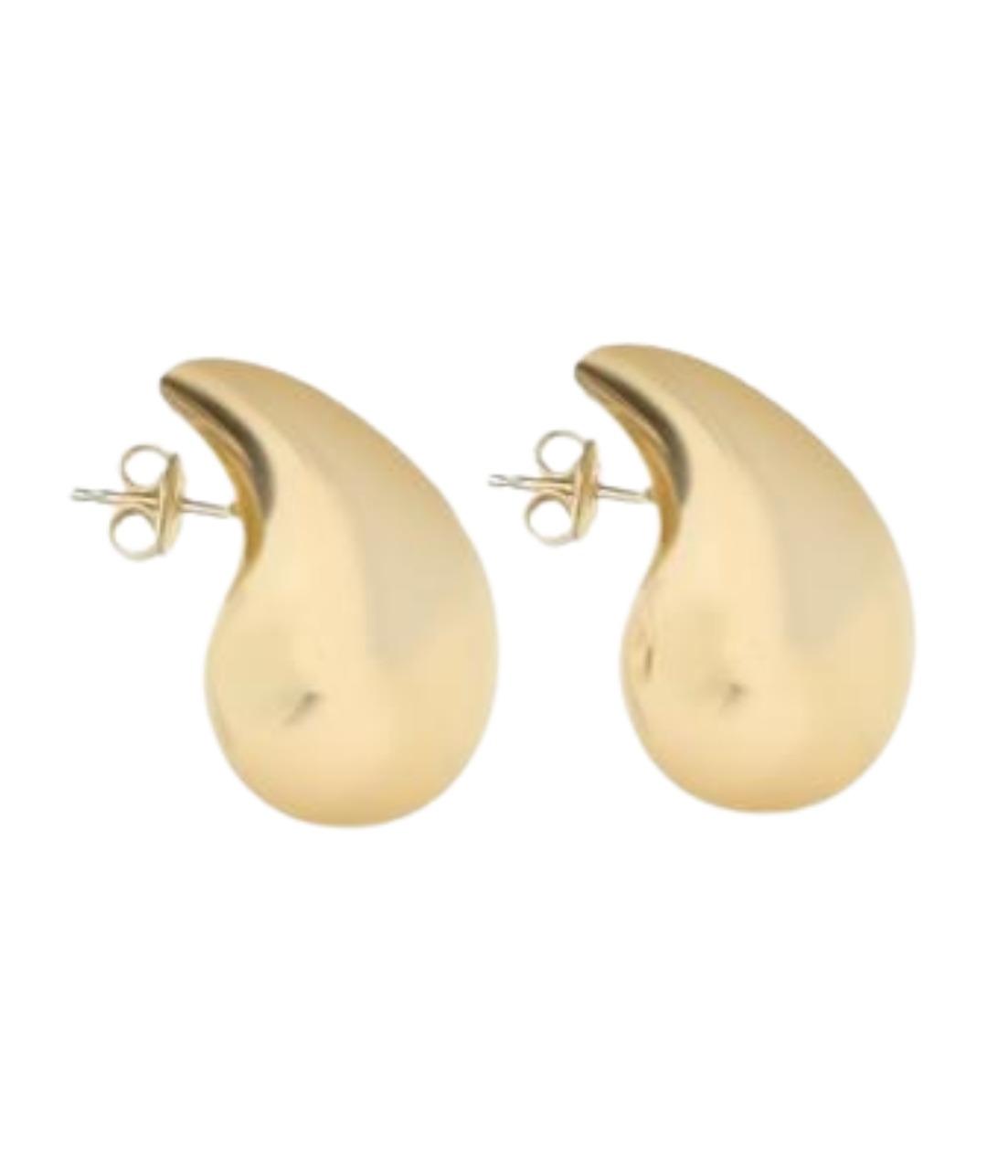 BOTTEGA VENETA Золотые серебряные серьги, фото 1