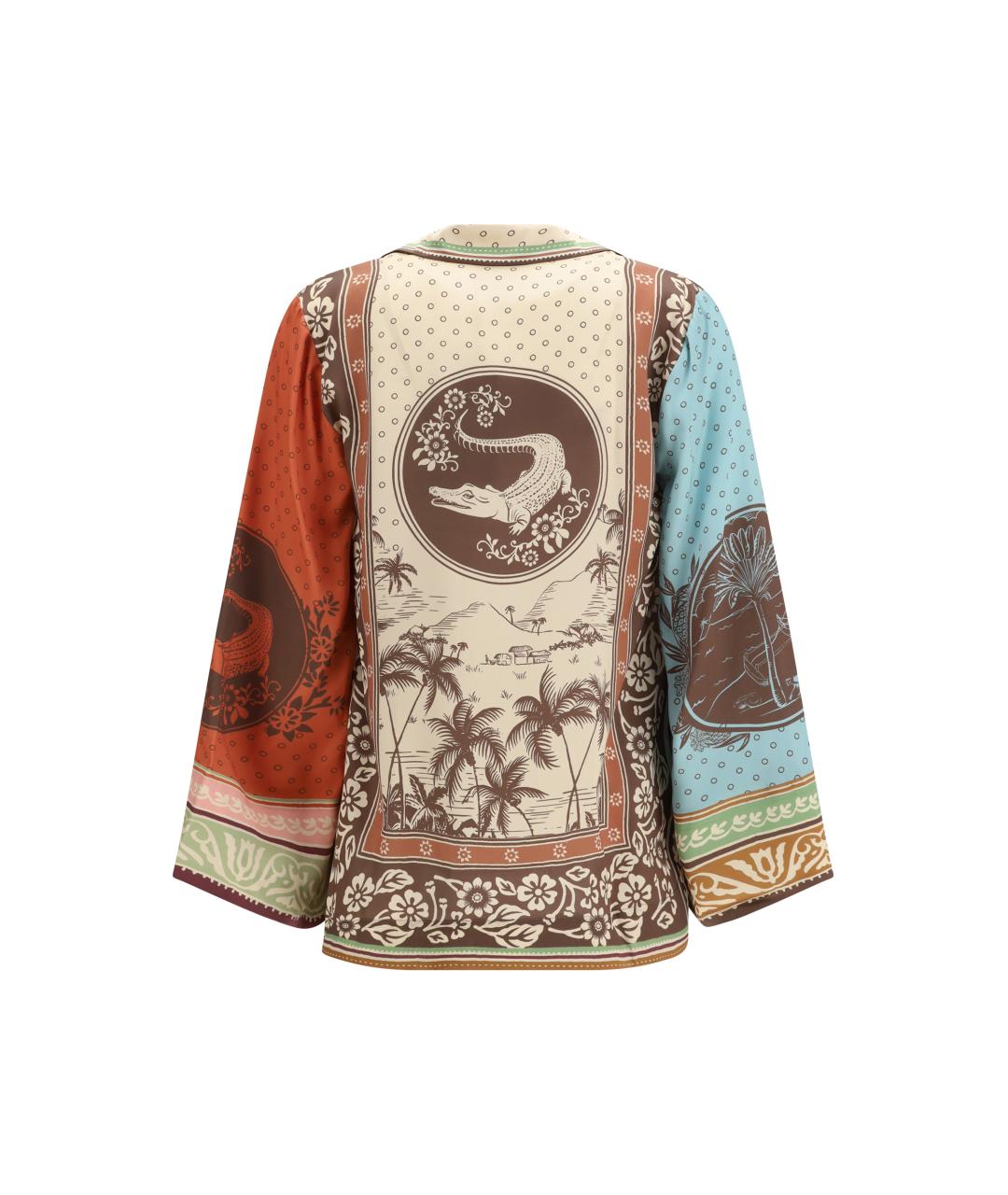 Alemais Мульти шелковая рубашка, фото 2