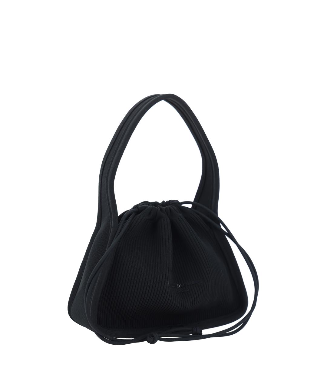 ALEXANDER WANG Черная тканевая сумка тоут, фото 2