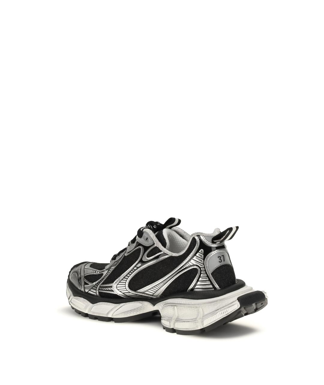 BALENCIAGA Черные синтетические кроссовки, фото 3