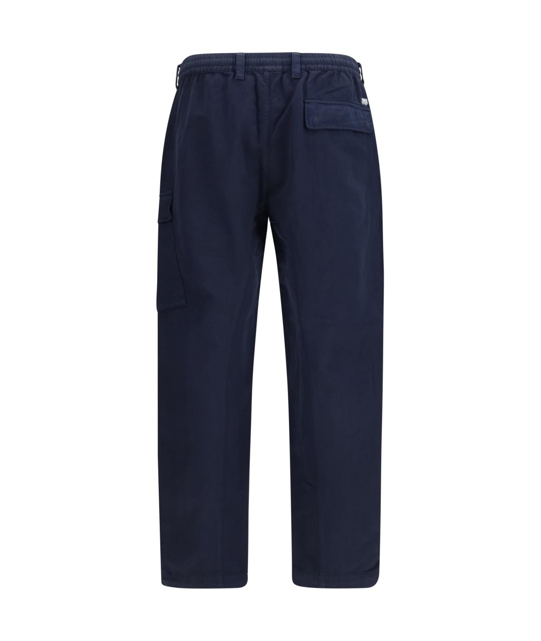 CP COMPANY Черные хлопковые повседневные брюки, фото 2