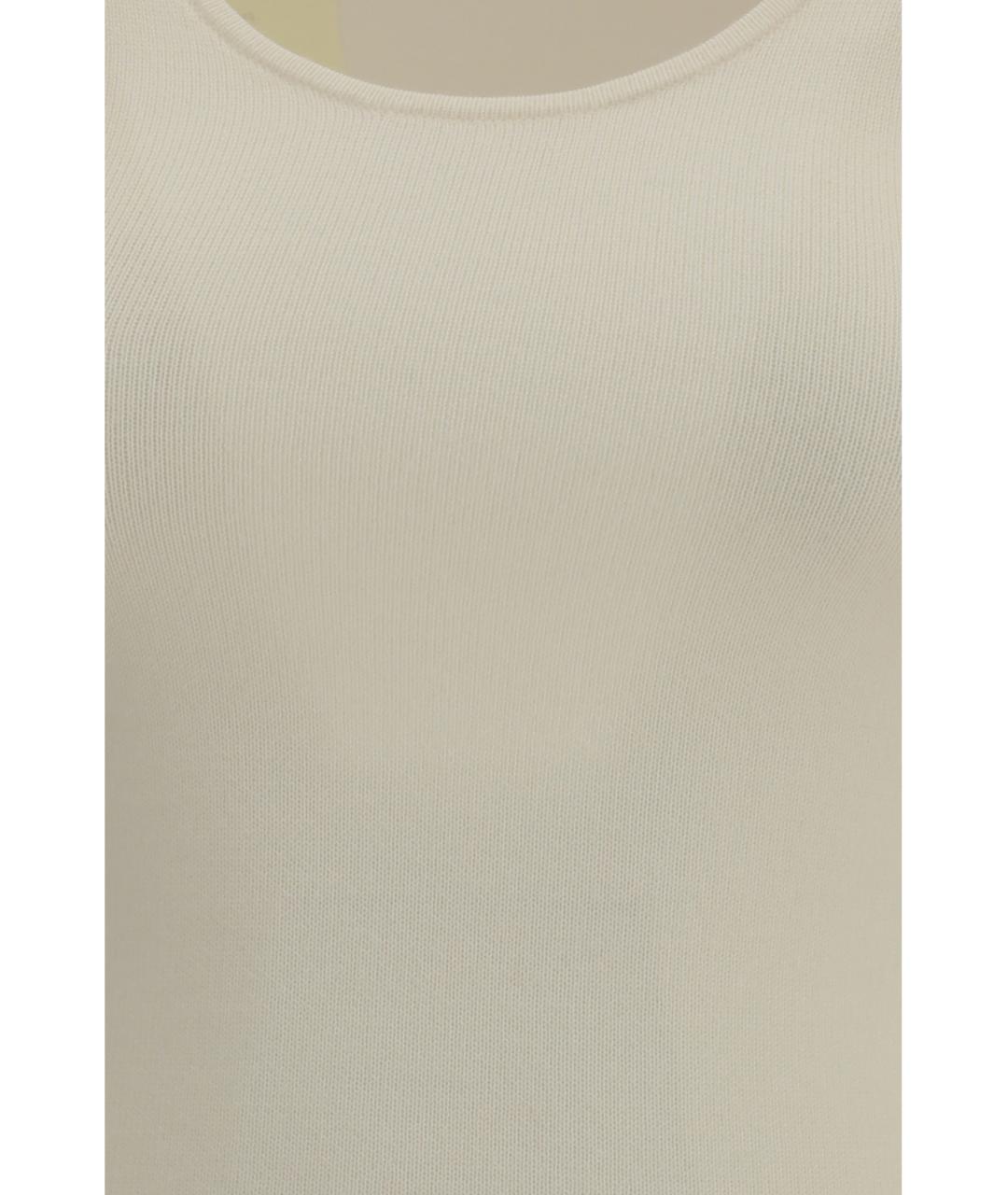 TOTEME Бежевый шерстяной джемпер / свитер, фото 3