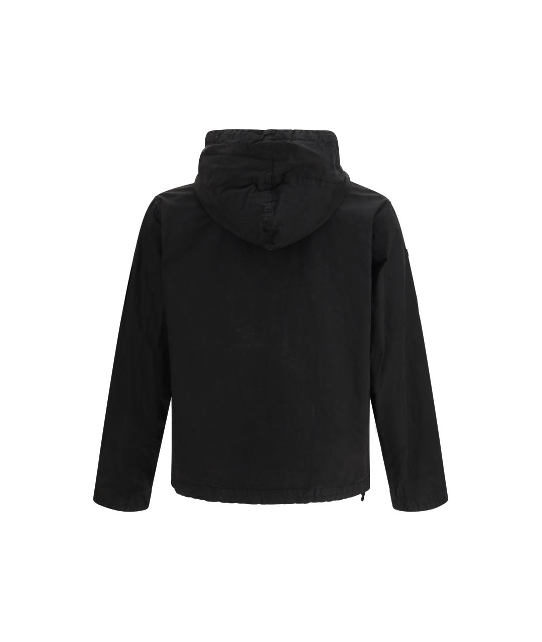 CP COMPANY Черная хлопковая куртка, фото 3