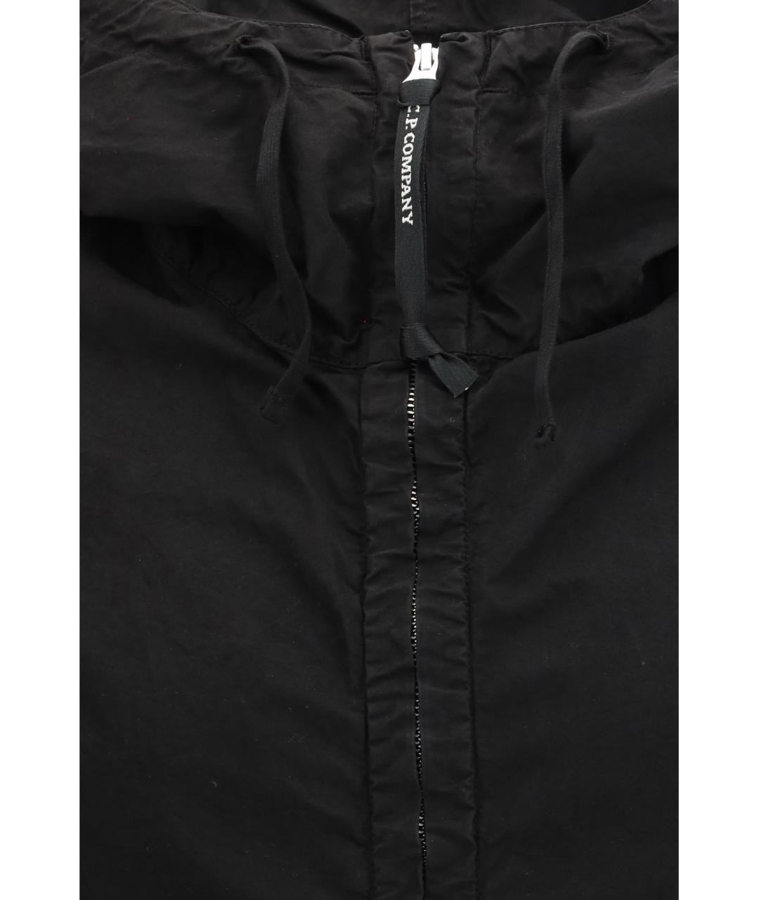 CP COMPANY Черная хлопковая куртка, фото 2