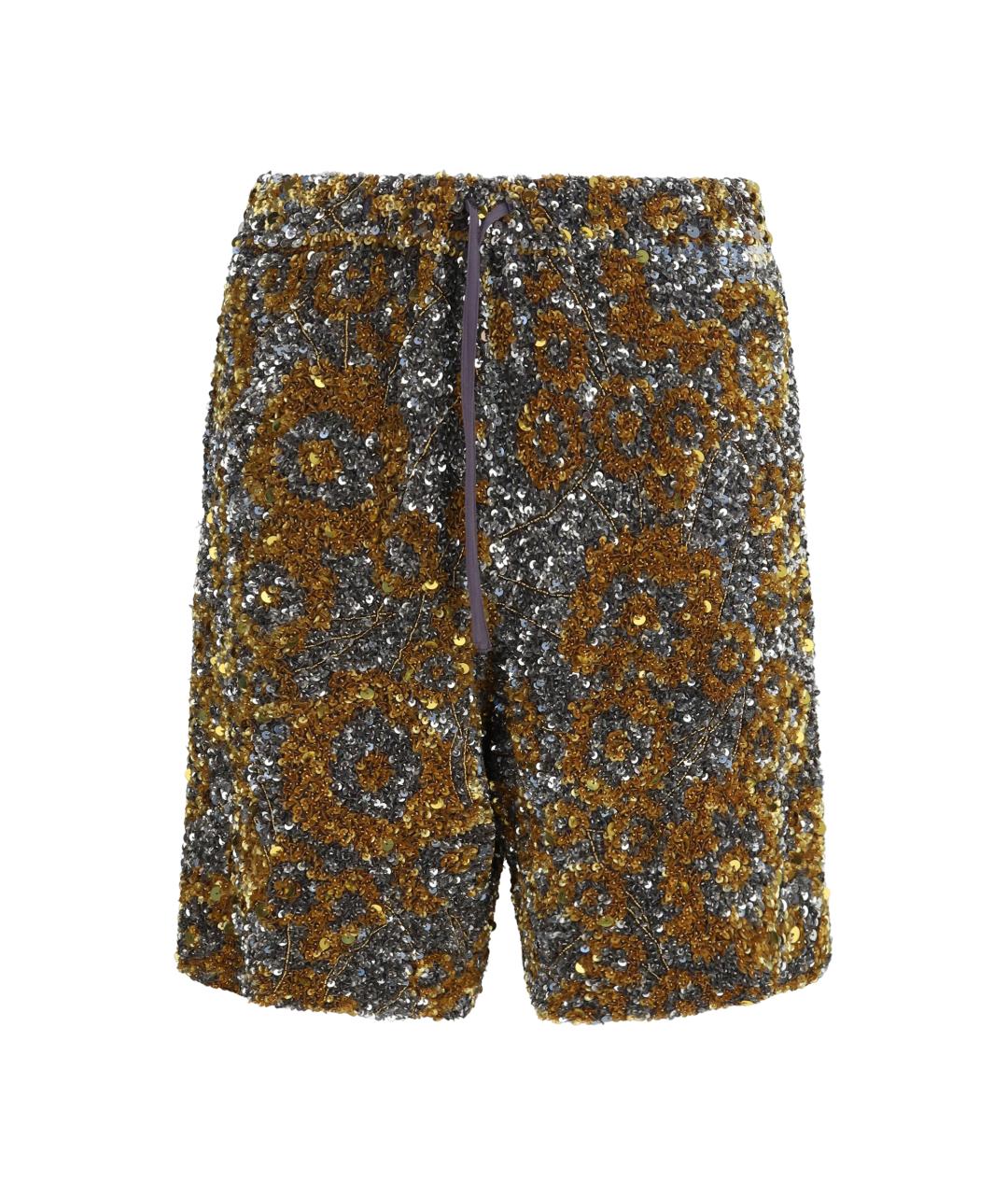 DRIES VAN NOTEN Мульти вискозные шорты, фото 1