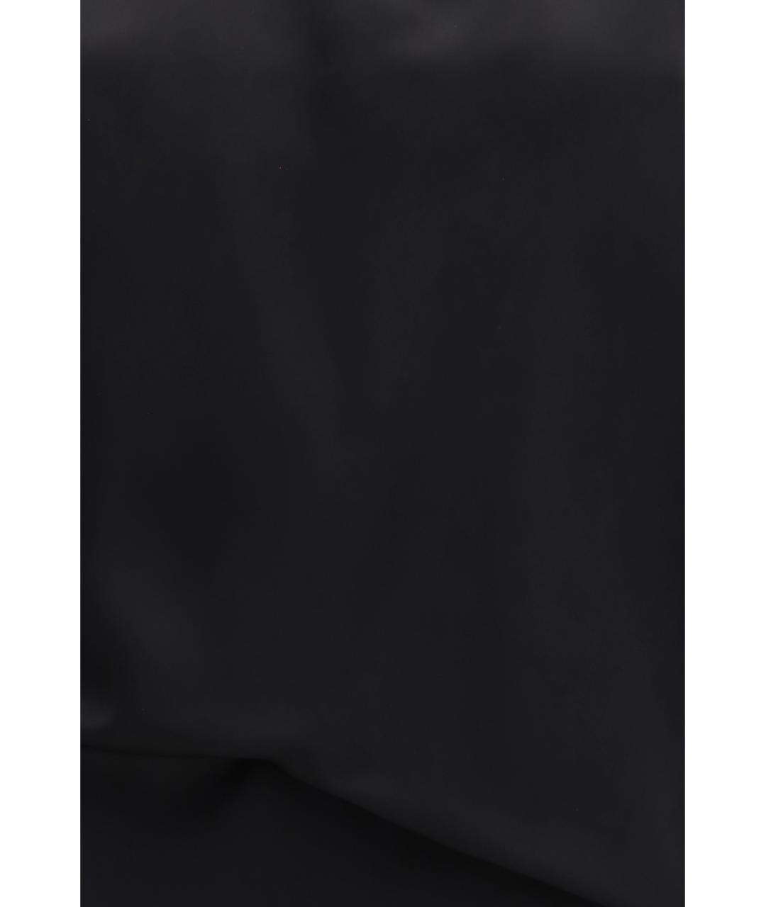 SPORTMAX Черное вискозное повседневное платье, фото 3