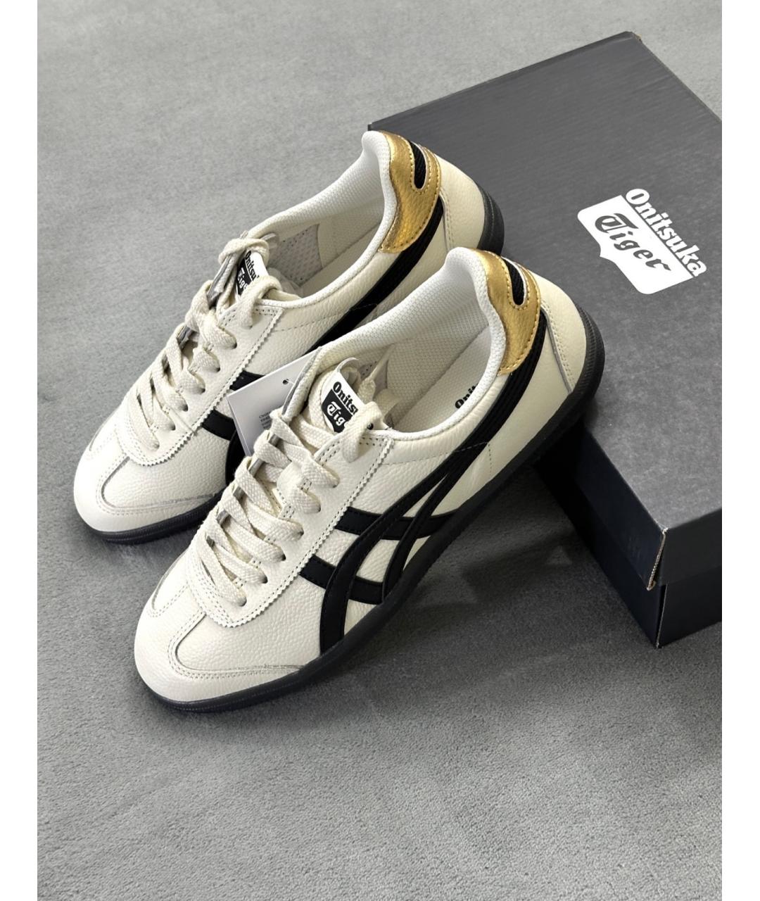 ONITSUKA TIGER Белые кожаные кеды, фото 7