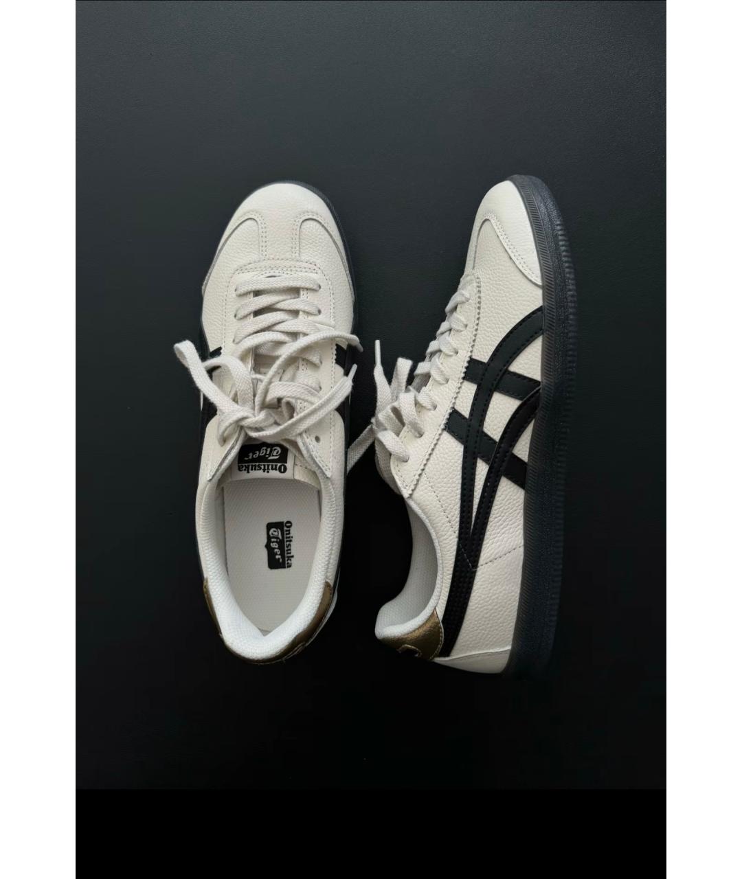ONITSUKA TIGER Белые кожаные кеды, фото 6