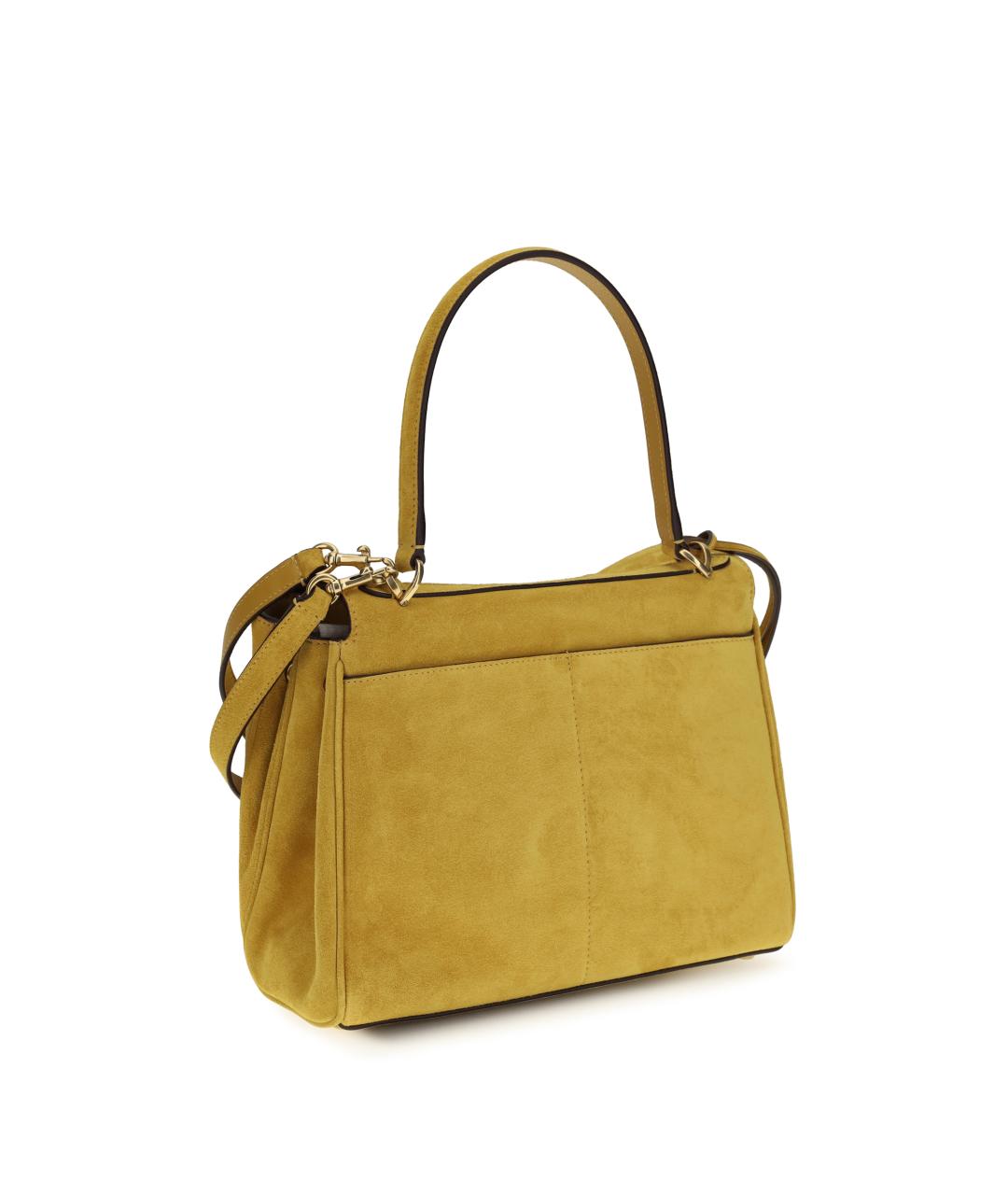 BALENCIAGA Горчичная кожаная сумка тоут, фото 3