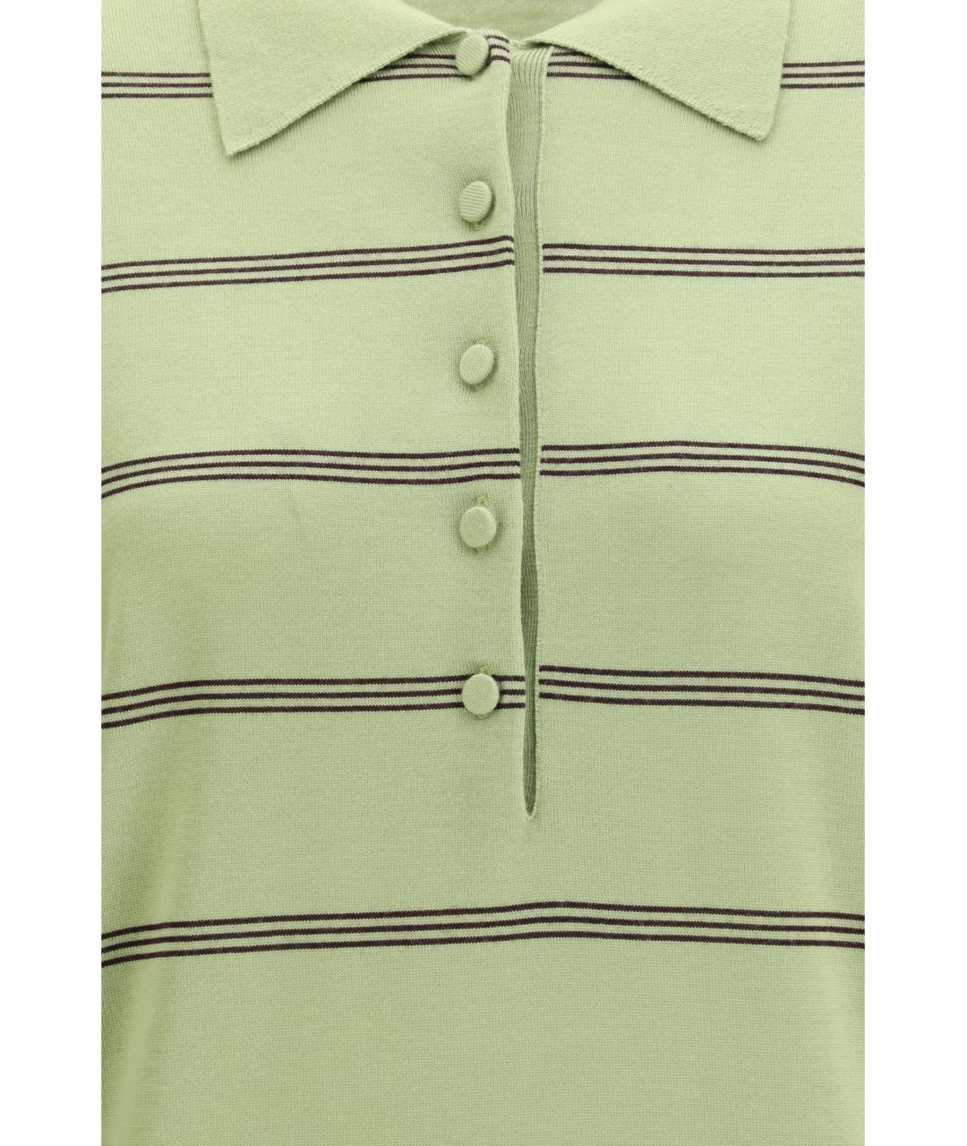 DRIES VAN NOTEN Зеленый шерстяной джемпер / свитер, фото 3