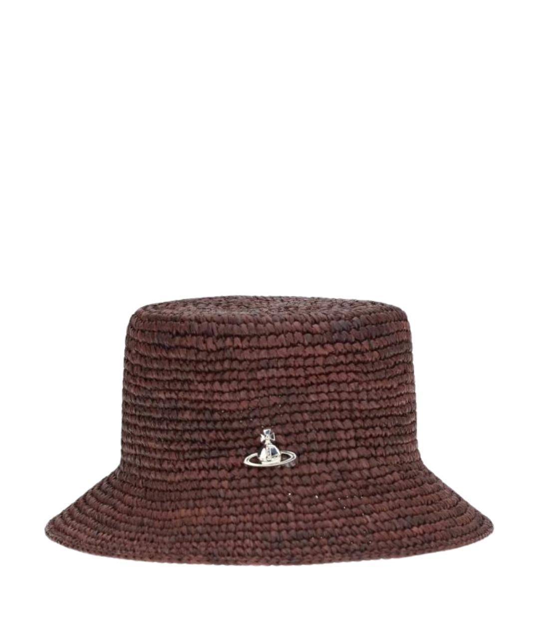 VIVIENNE WESTWOOD Коричневая панама, фото 1